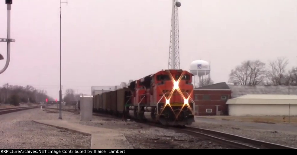 BNSF coal train